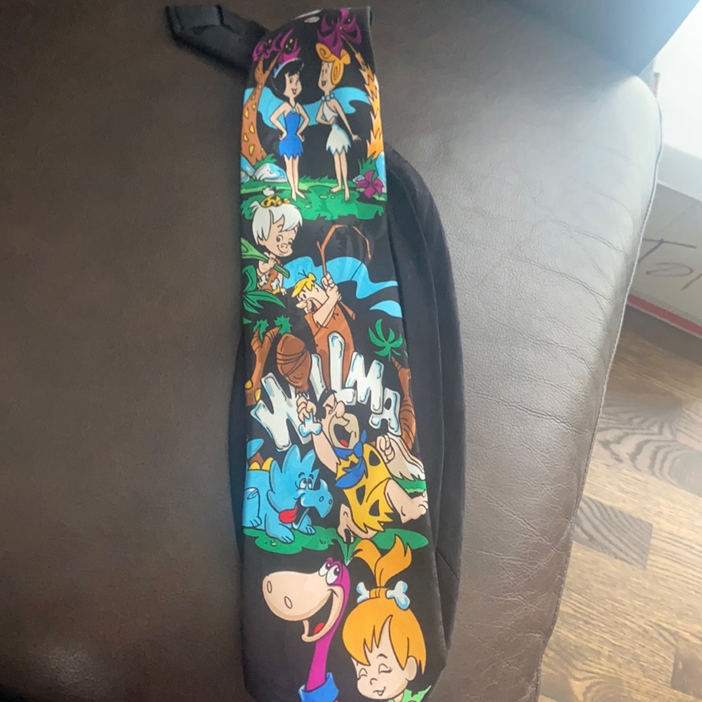 Vintage Hanna Barbera Flinstones tie